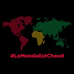 T-shirt LE MONDE EST CHAUD / Femme