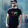 T-shirt LE MONDE EST CHAUD / Homme
