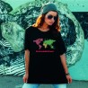T-shirt LE MONDE EST CHAUD / Femme